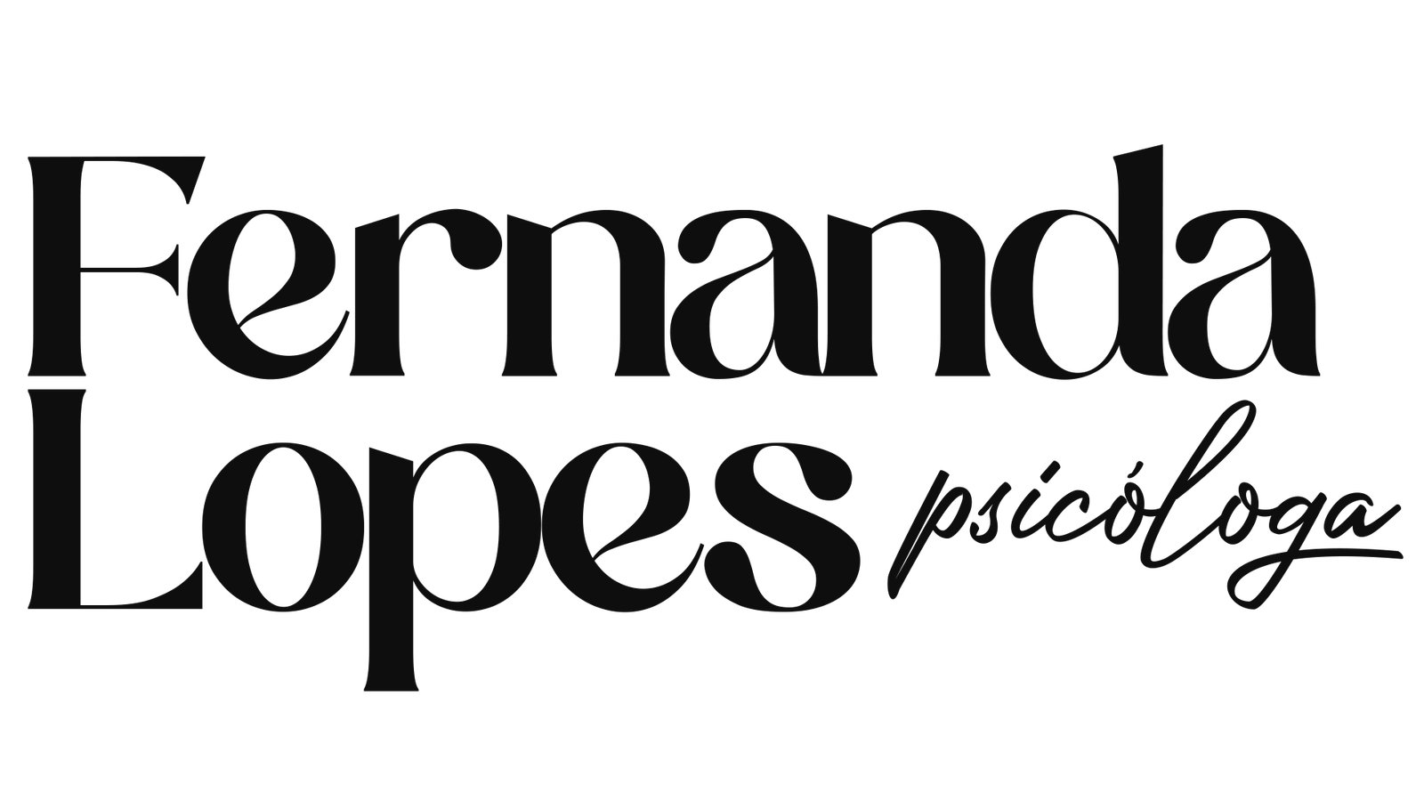 Psicóloga Fernanda Lopes — Clínica e Organizacional